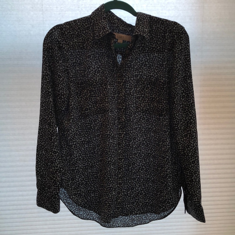 Long Sleeve Blouse (The Loft)